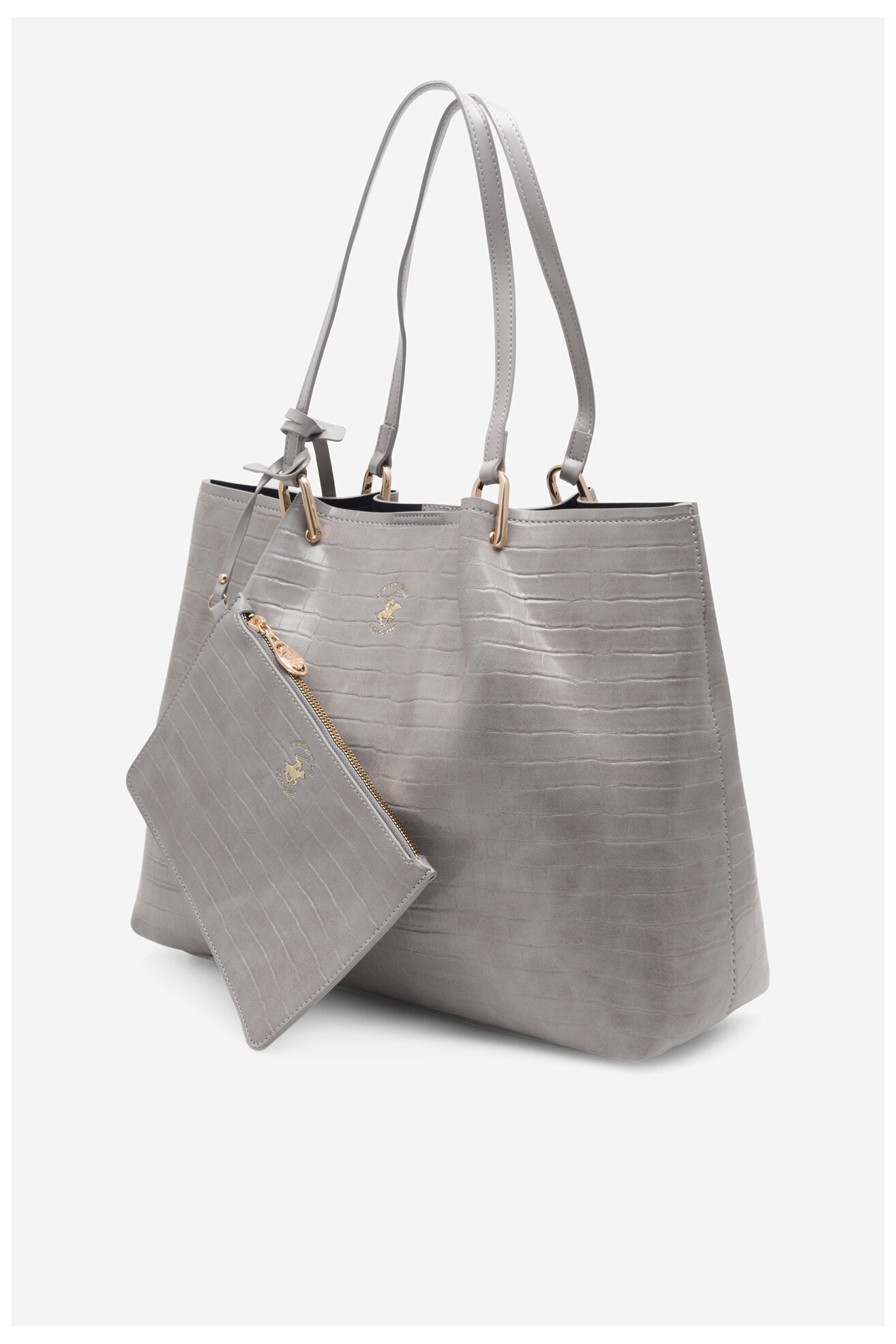 Torebka Beverly Hills Polo Club BHPC-W-01-A23 Szary