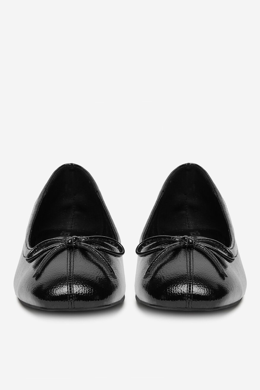 Baleriny Jenny CEO-CD240125-1 Czarny - 5906751340967