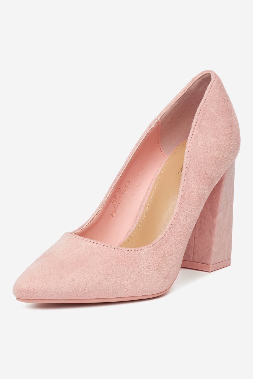 Pantofi cu toc DeeZee ROZ DESCHIS - 5906751108253