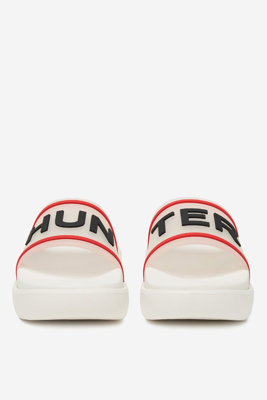 
                Papuče HUNTER BELA - 5906751261828