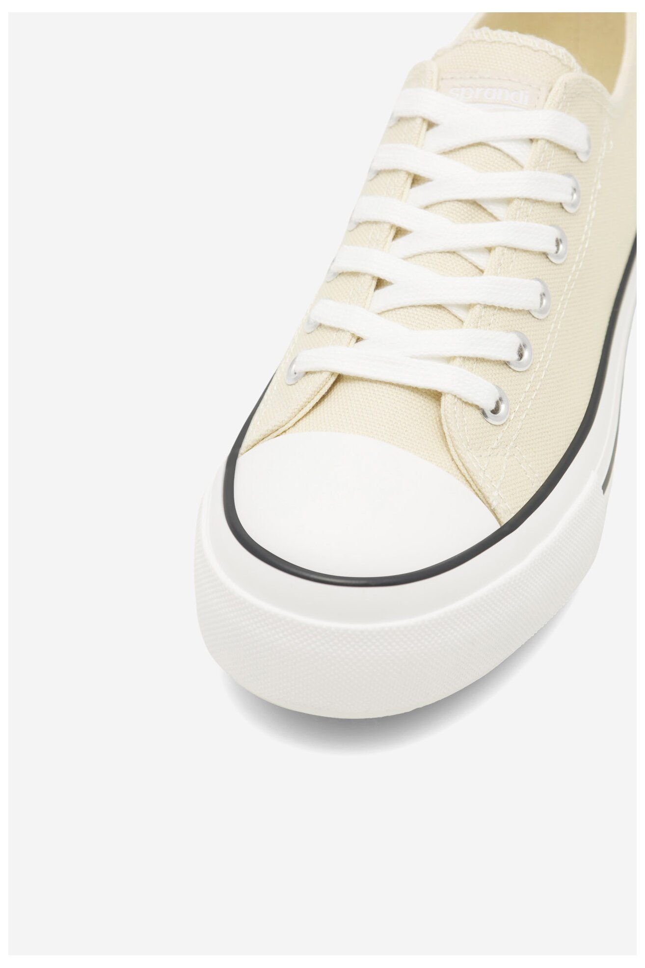 Plátěná obuv Sprandi LEA-RA003 BÉŽOVÁ