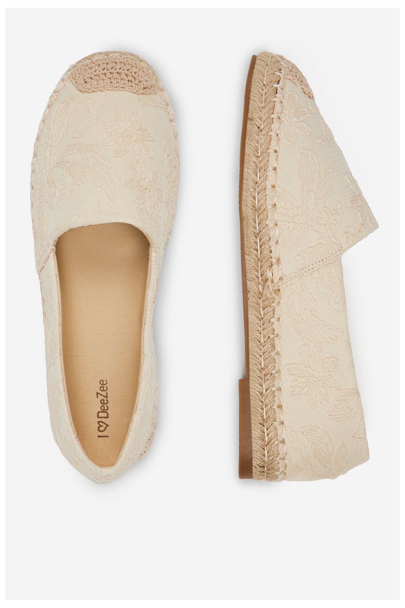 Espadrile DeeZee Q124-2 BEJ