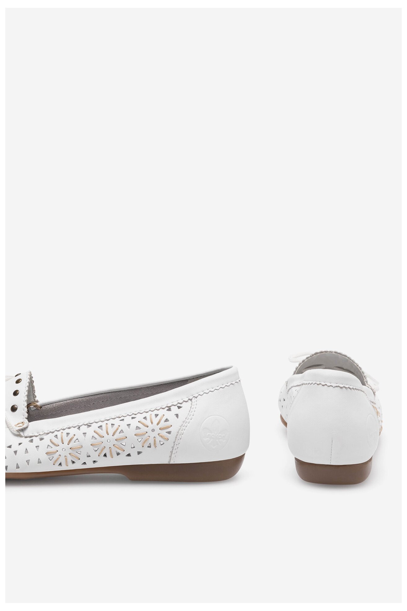 Балерина Rieker L6396-80 БЯЛ