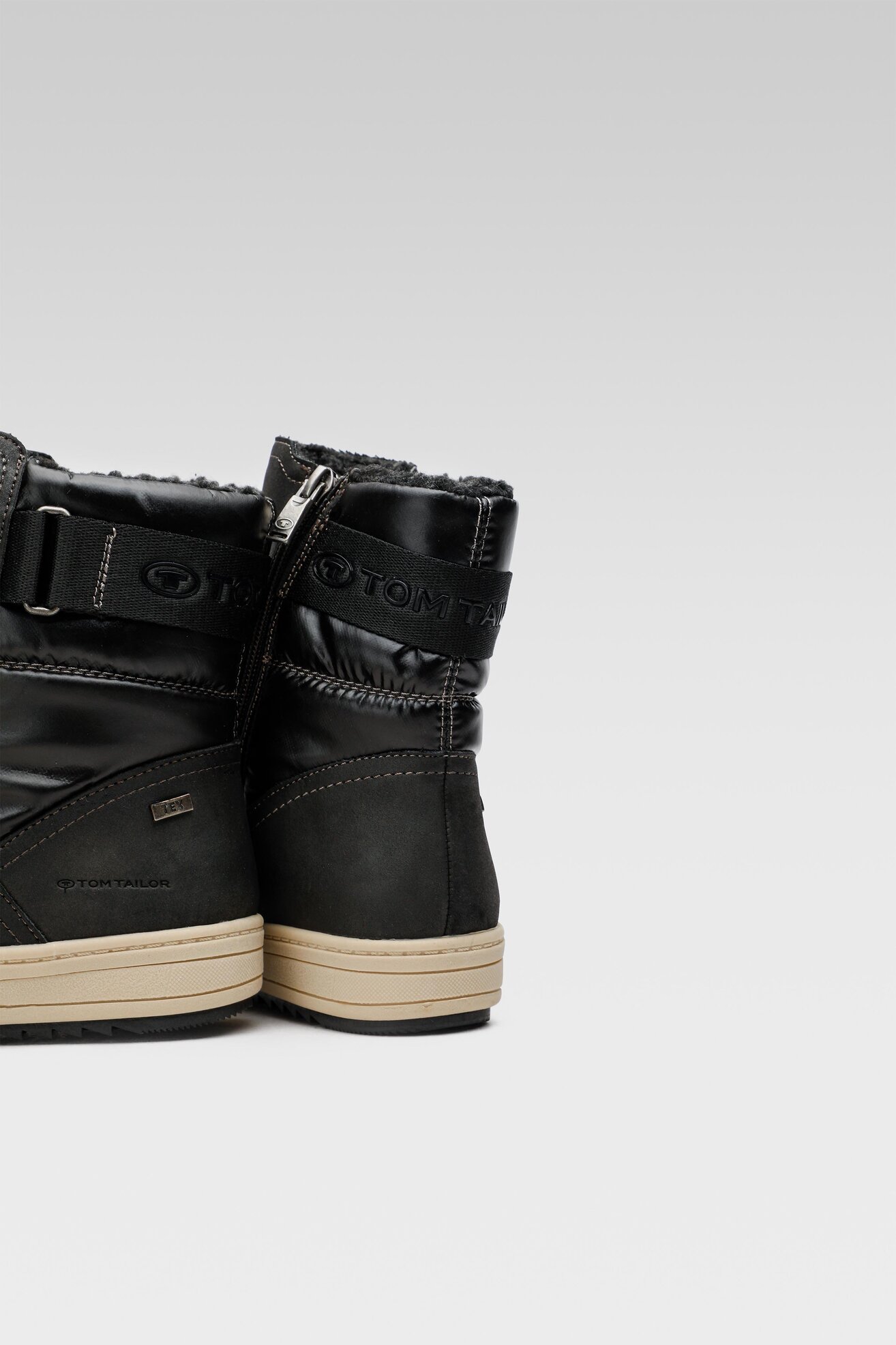 Botki Tom Tailor 4294704 Szary