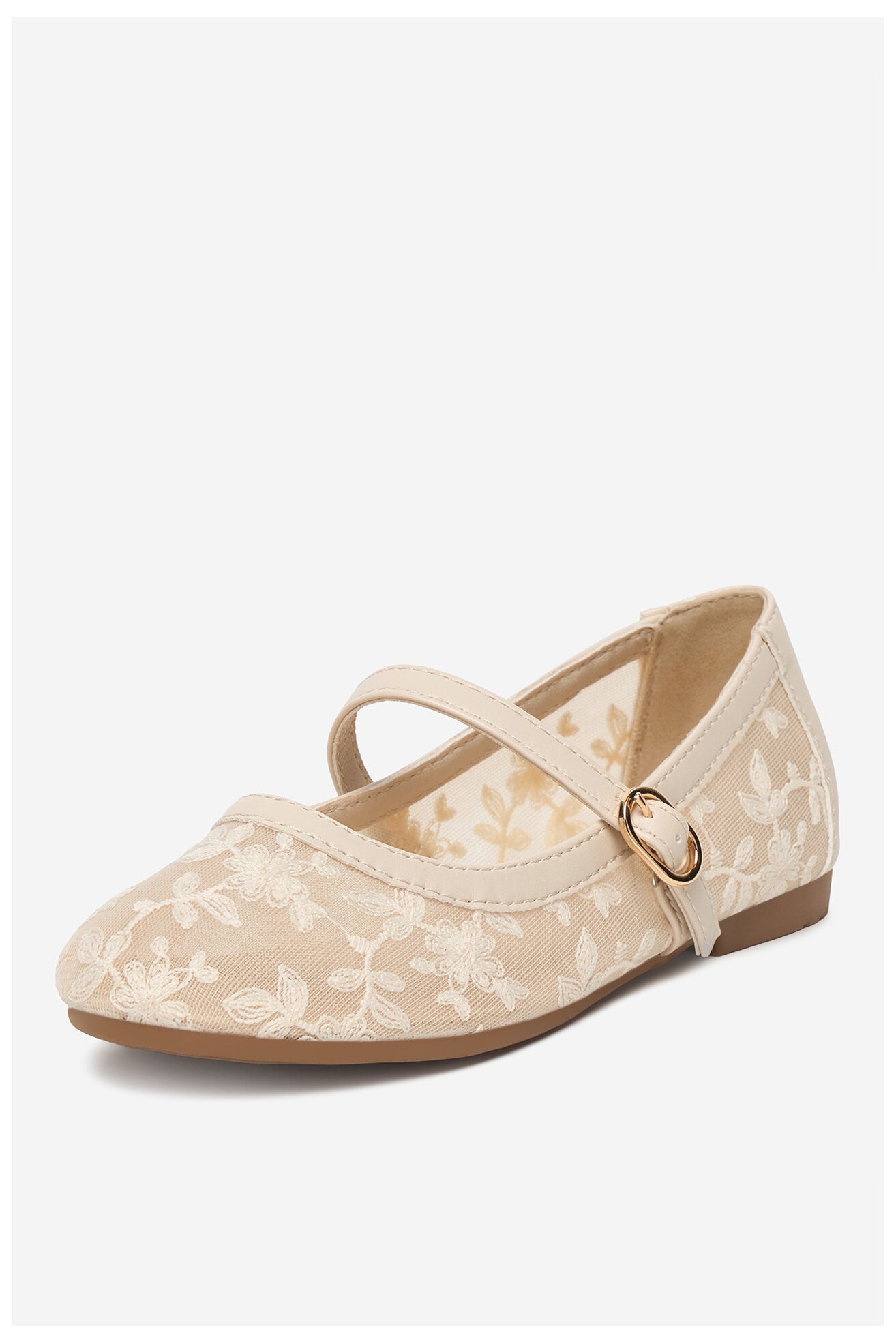 Baleriny Jenny CEO-CS6666-08 Beżowy