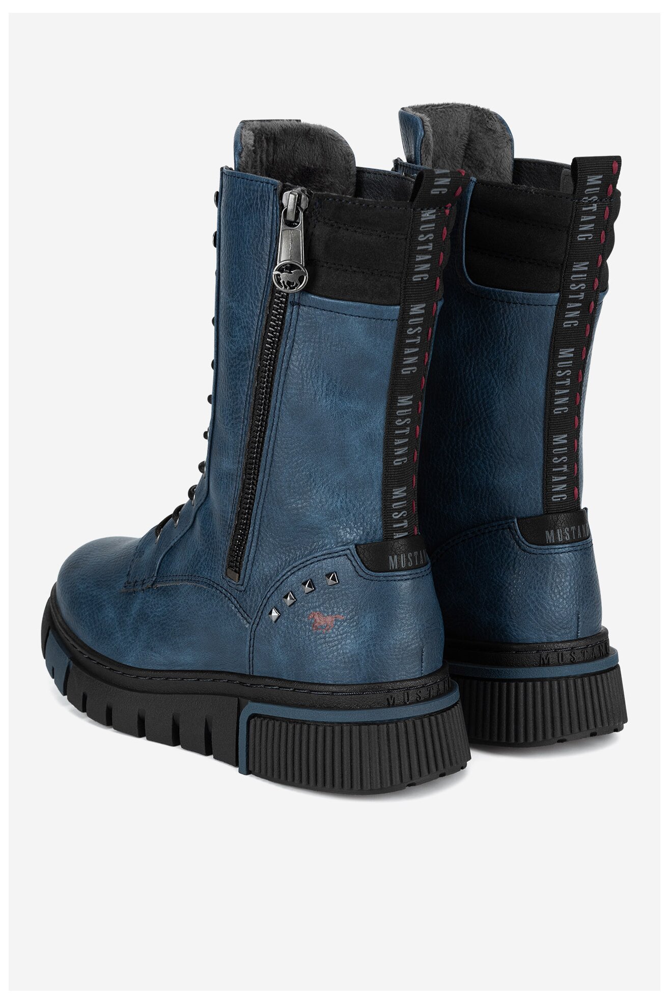 Боти Mustang 1502-503 КОБАЛТОВО СИНЬО