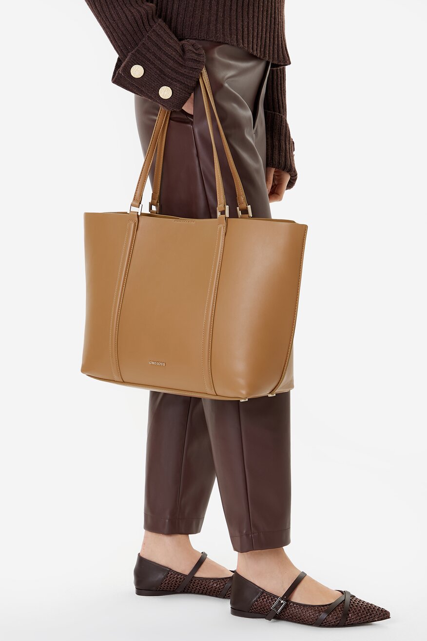 Kézitáska Gino Rossi CAMEL - 5906751327791