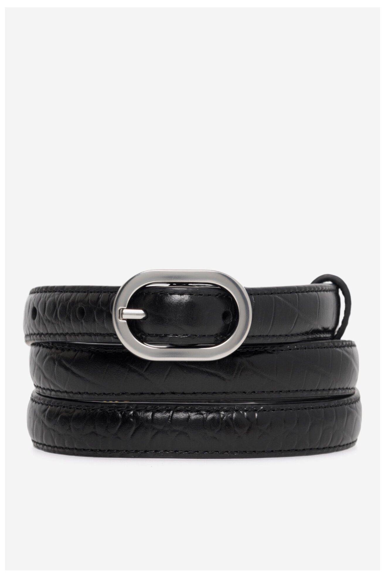 Női öv Gino Rossi BLYL23005 FEKETE