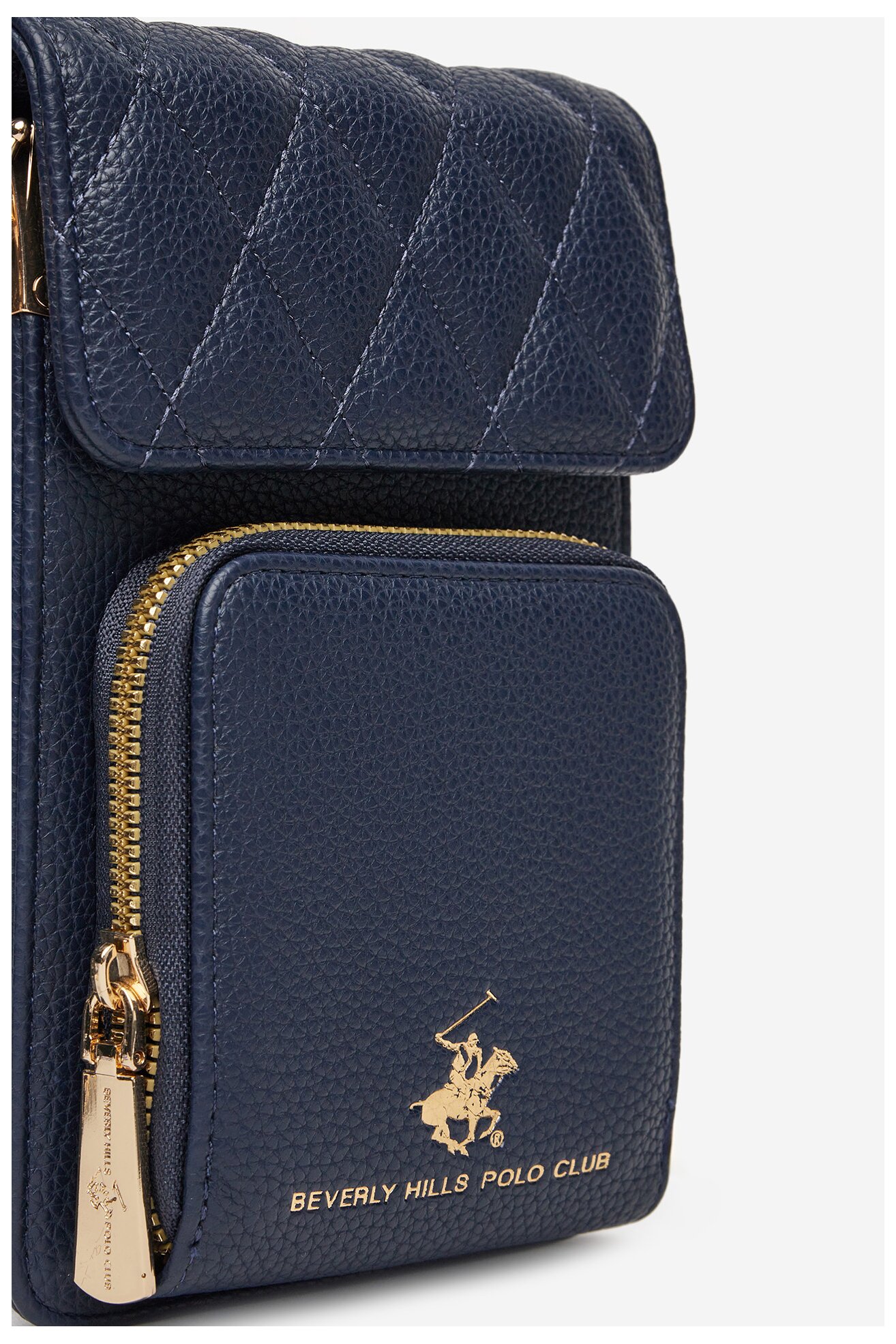 Kézitáska Beverly Hills Polo Club BHPC-L-007-07 SÖTÉTKÉK