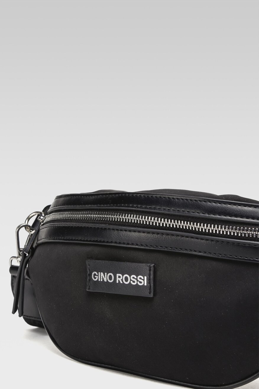 
                Gino Rossi - Saszetka nerka czarna - 5904248438203