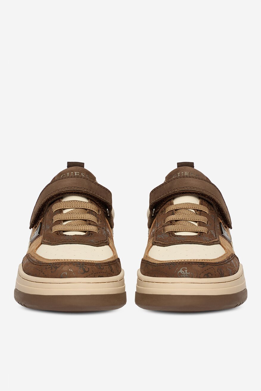 
                GUESS - Sneakersy skórzane - 5906751791257