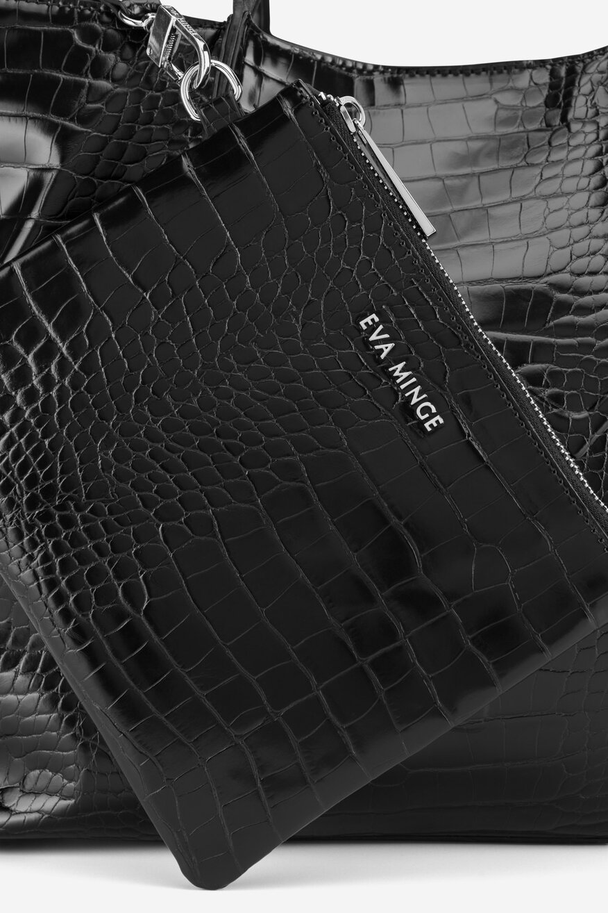 
                EVA MINGE - Duża torebka shopper - 5903419027512