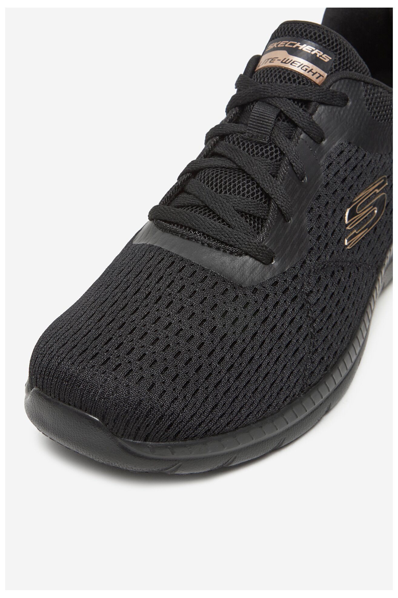 Obuwie sportowe Skechers BOUNTIFUL 12607 BKRG_ Czarny