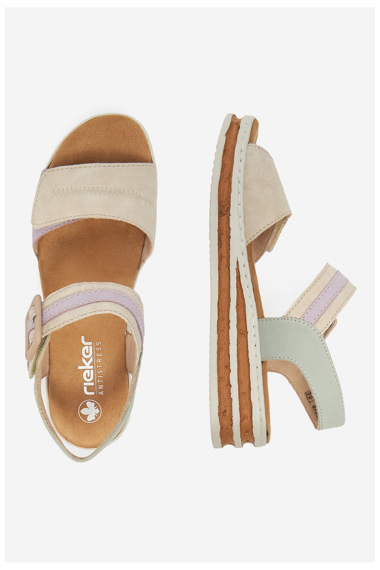 Сандали Rieker 62900-90 БЕЖОВ