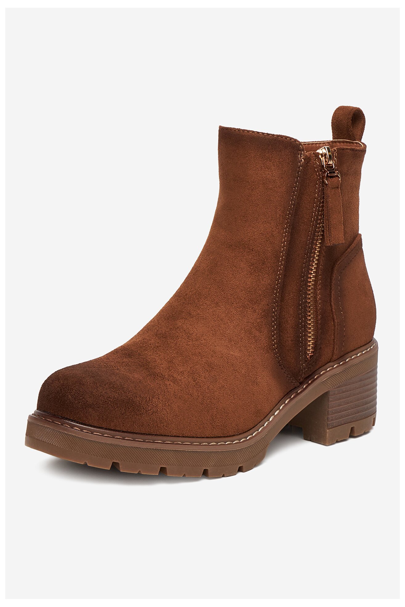 Kratke čizme Clara Barson CEO-HY58222-1 BRAON