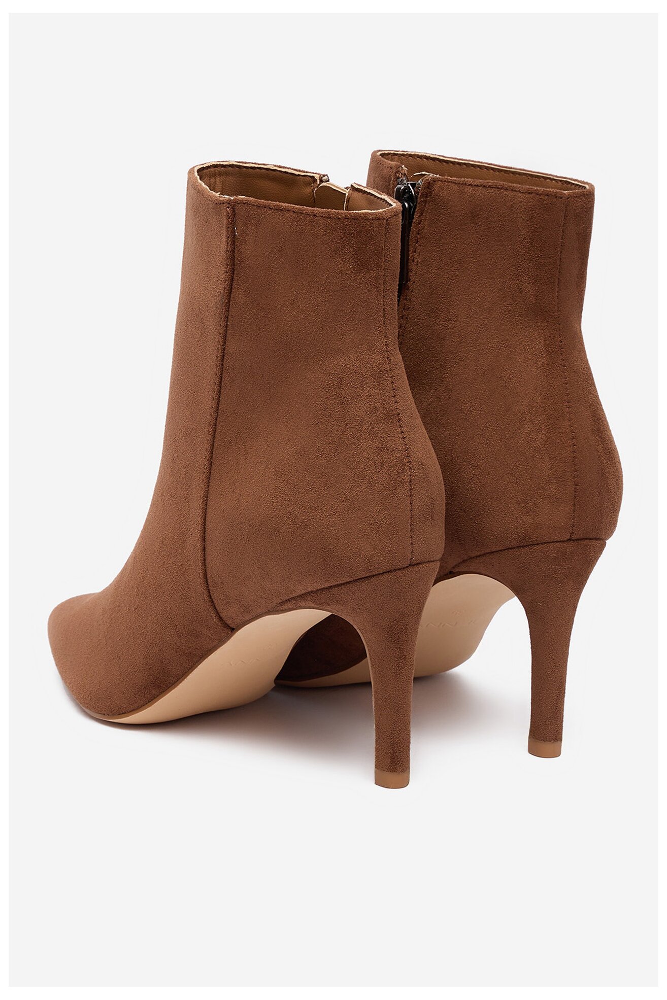 Kotníková obuv Jenny CEO-R25AW09002-B HNĚDÁ