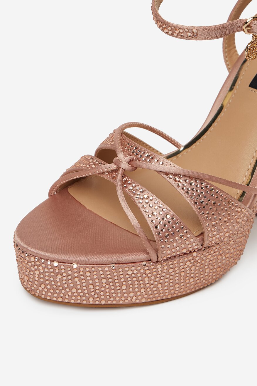 Sandály NINE WEST SVĚTLE RŮŽOVÁ - 5906751043820