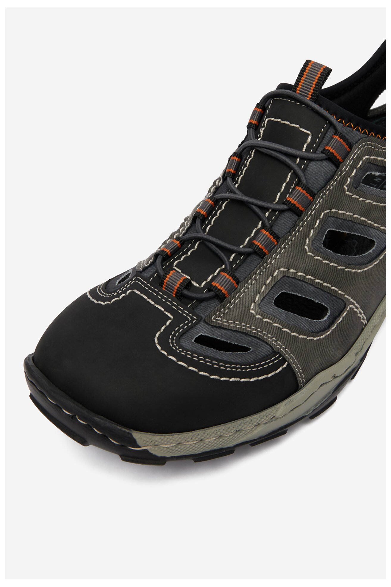 Sandały Rieker CEO-08065-02 Czarny