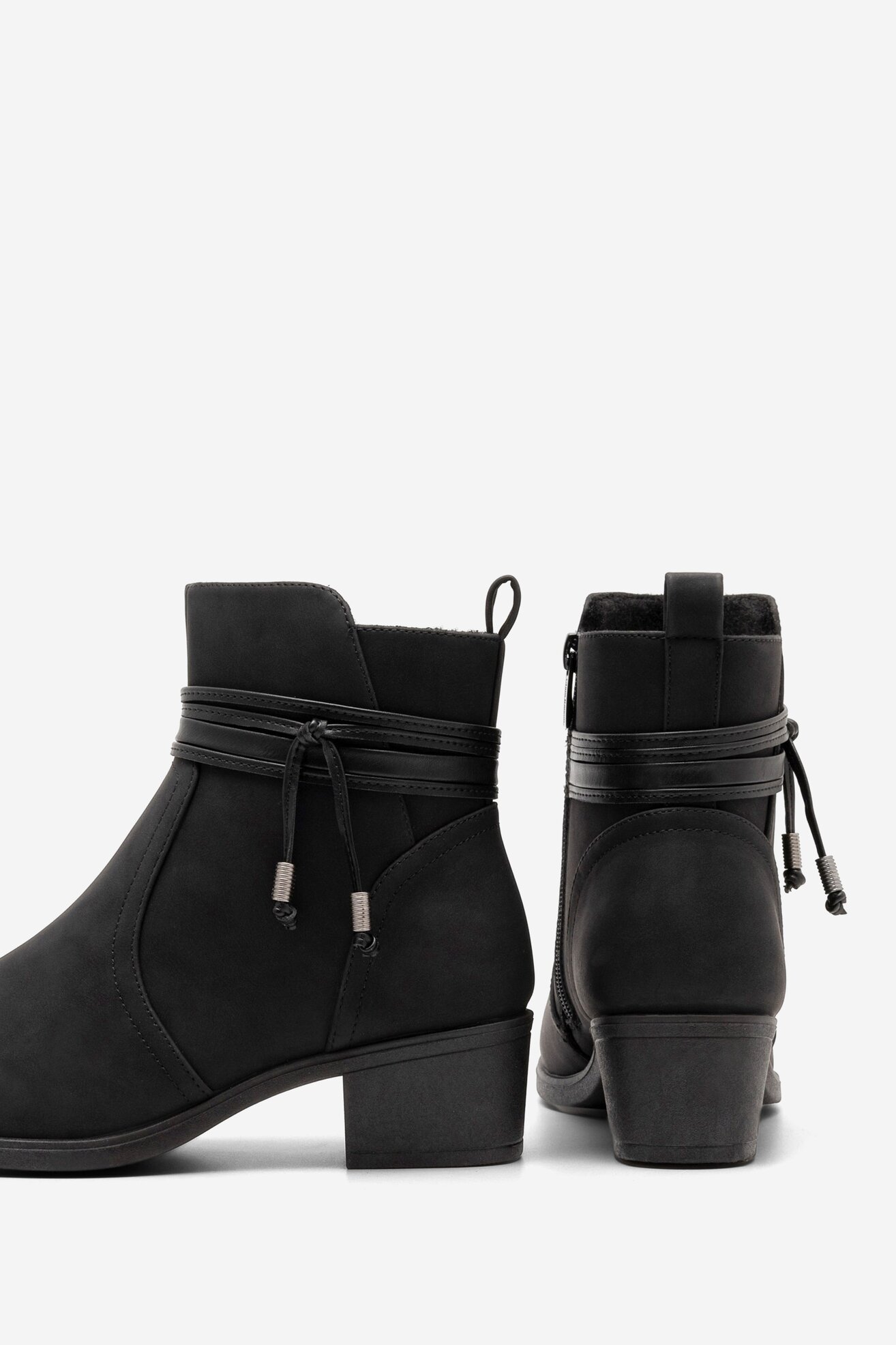 Kratke čizme Clara Barson ADALYN WFA2518-3 CRNA