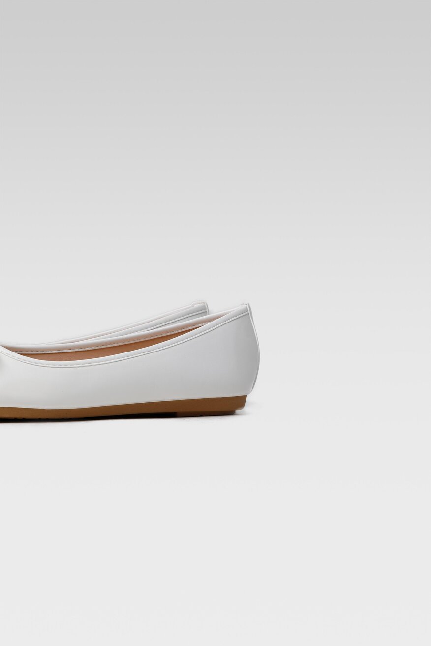 Jenny Fairy - Baleriny pastelowe białe - 5904248392741