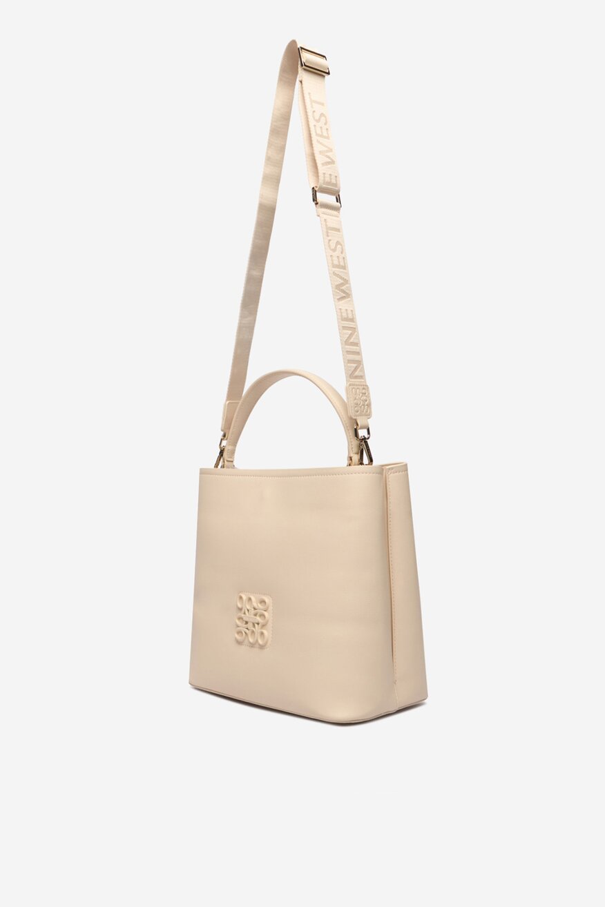 
                Дамска чанта NINE WEST СЛОНОВА КОСТ - 5906751545294