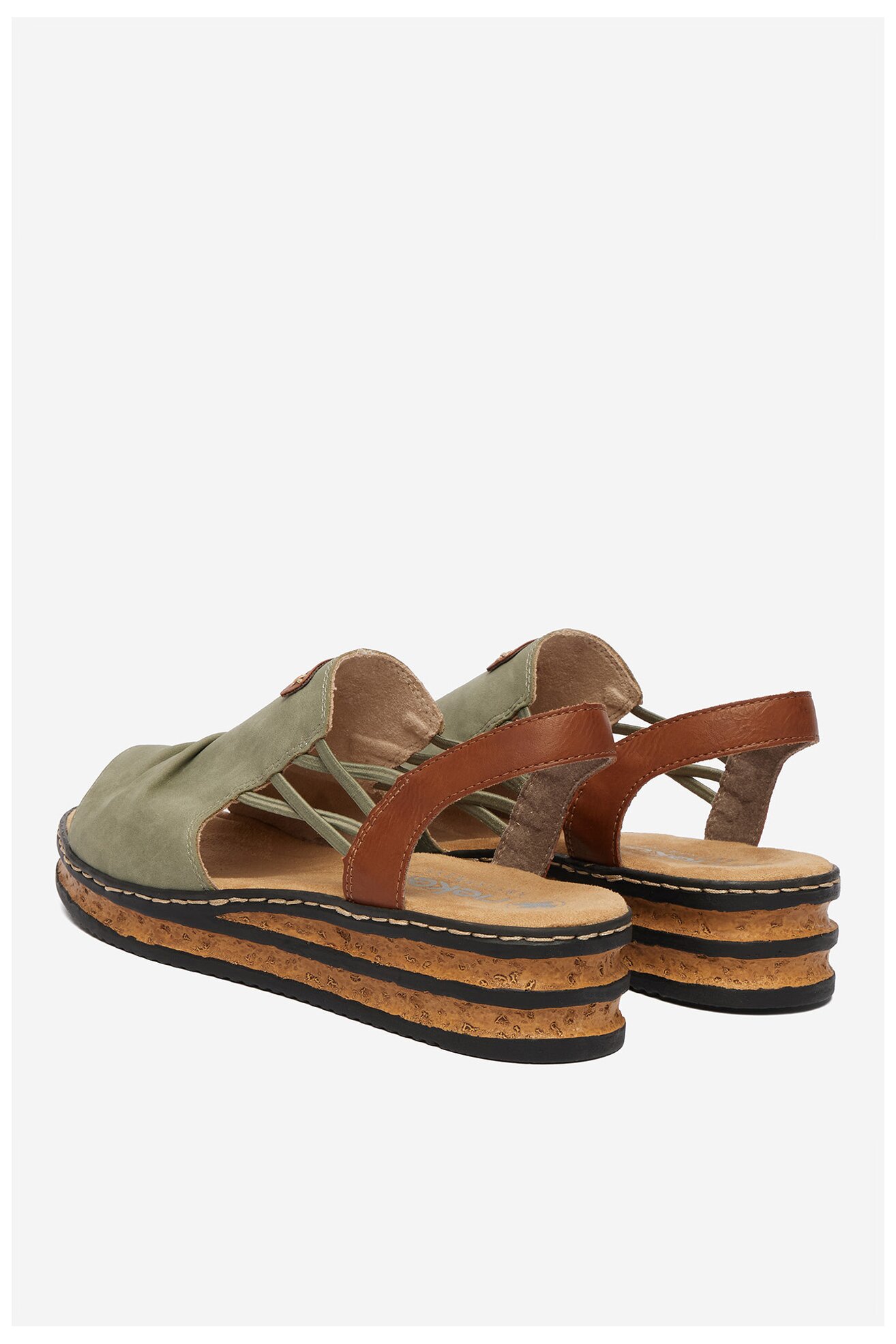 Сандали Rieker CEO-62962-52 СВЕТЛОМАСЛИНЕН