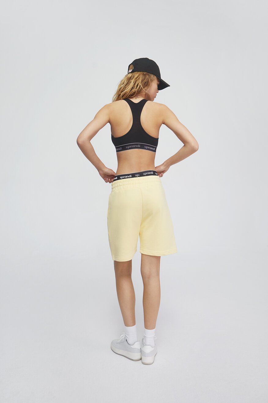 
                Sprandi - Szorty sportowe żółte - 5903698801957