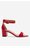 Sandały NINE WEST WFA2641-1 Czerwony