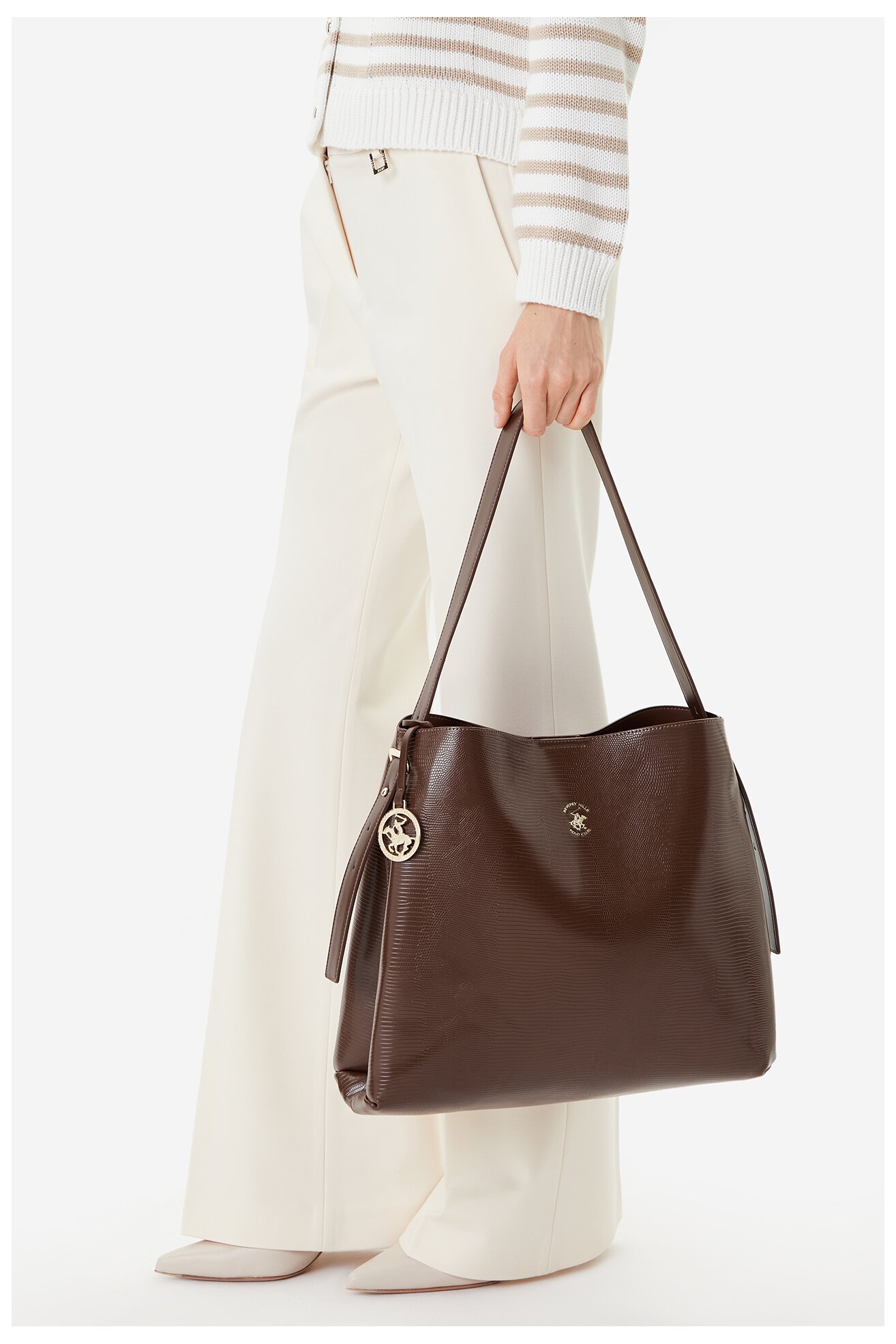 Geantă de mână Beverly Hills Polo Club BHPC-W-05-A23 MARO