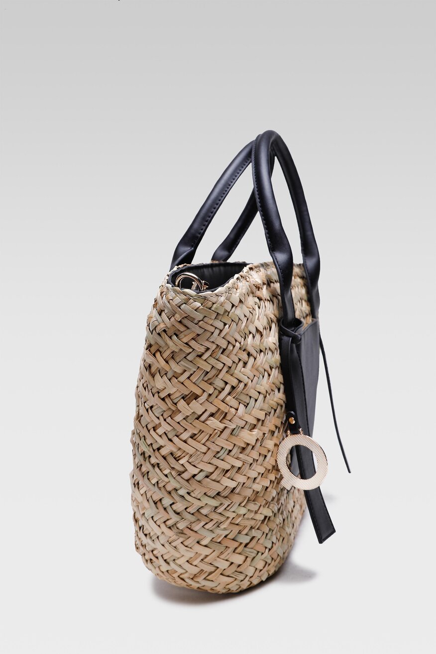 Quazi - Torba duża pleciona shopper - 5904248788803