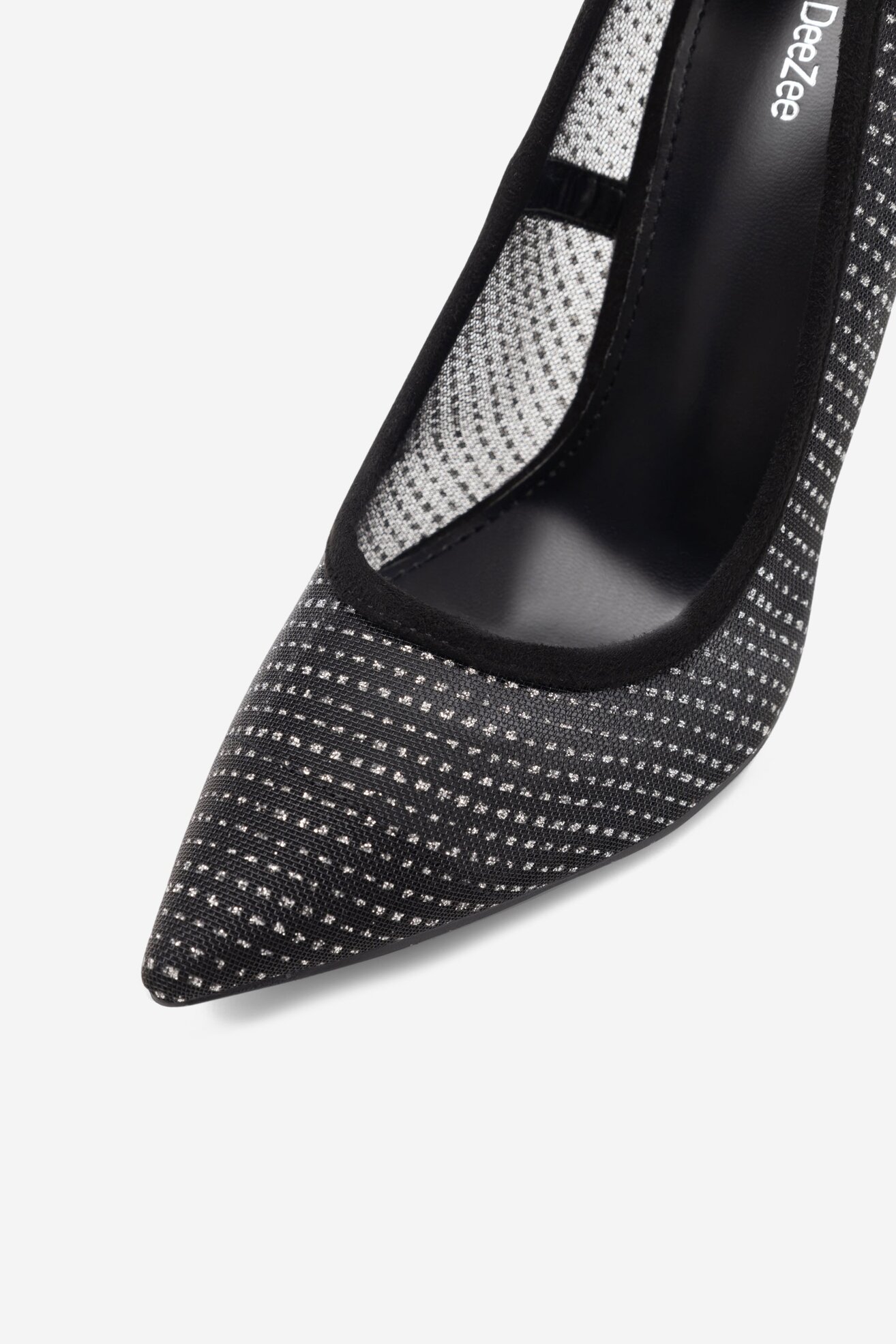 Czółenka DeeZee JENNIFER KL-HT92831-78 Czarny