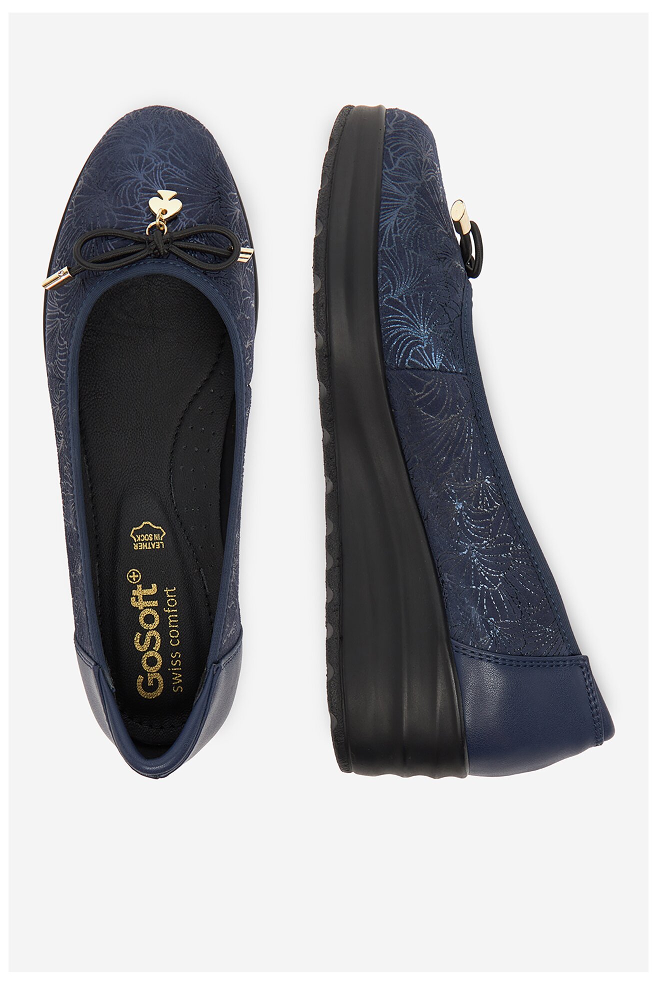 Baleriny Go Soft CEO-WI16-3243-02 SÖTÉTKÉK