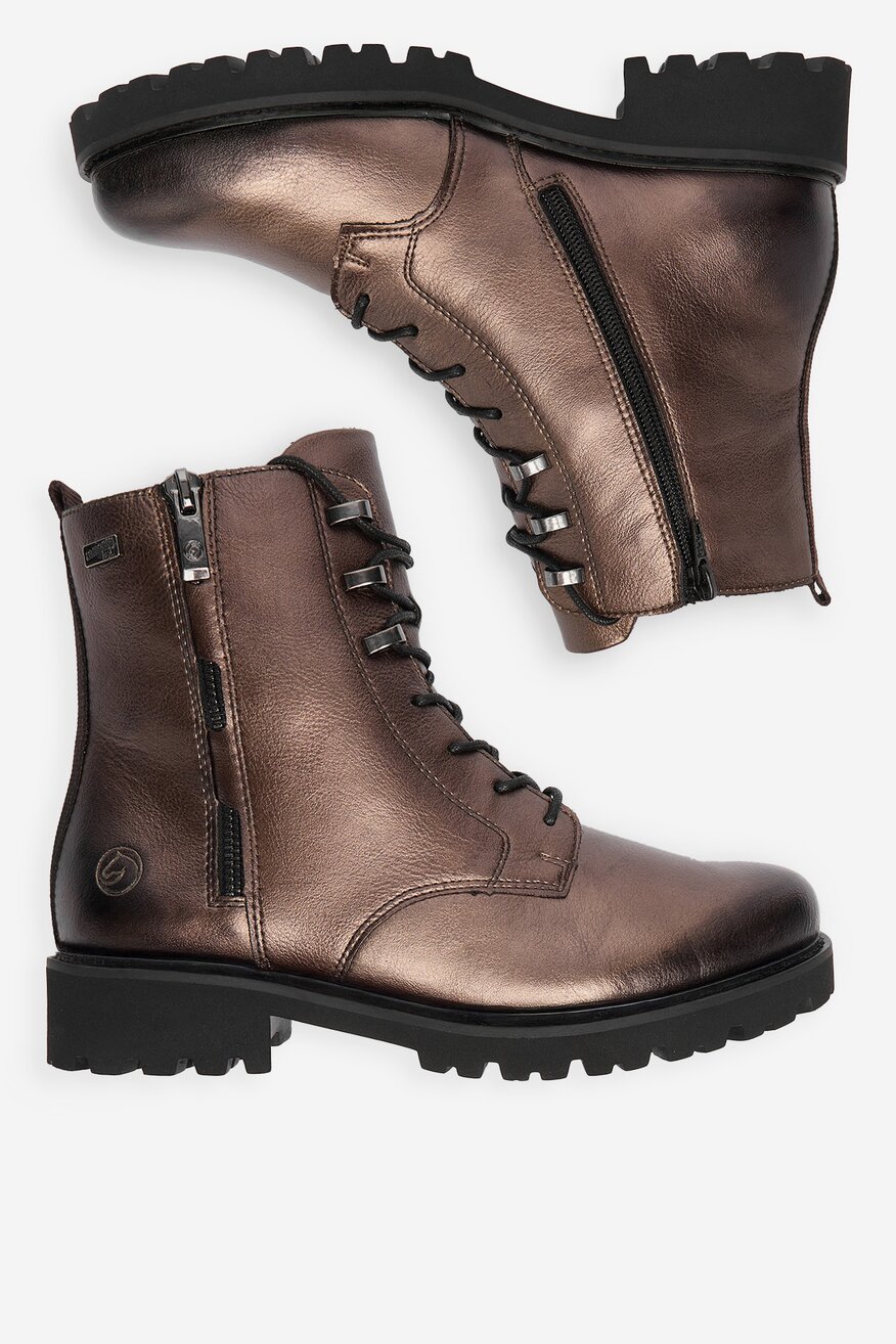 Remonte - Trzewiki skórzane ocieplane - 2230085545310