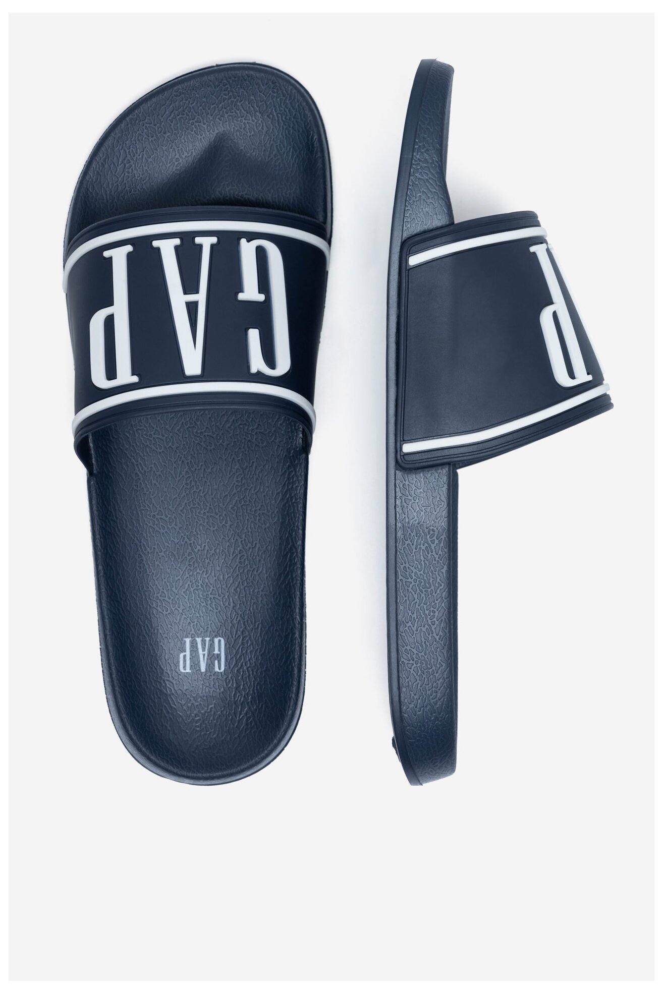 Klapki basenowe GAP AUSTIN GAQ002F1SMEBWHGP Granatowy