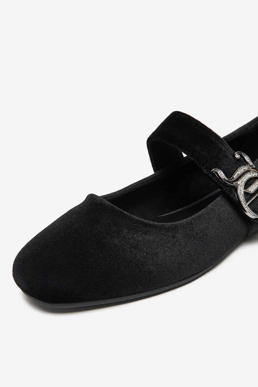 Baleríny Juicy Couture ČERNÁ - 5906751042038