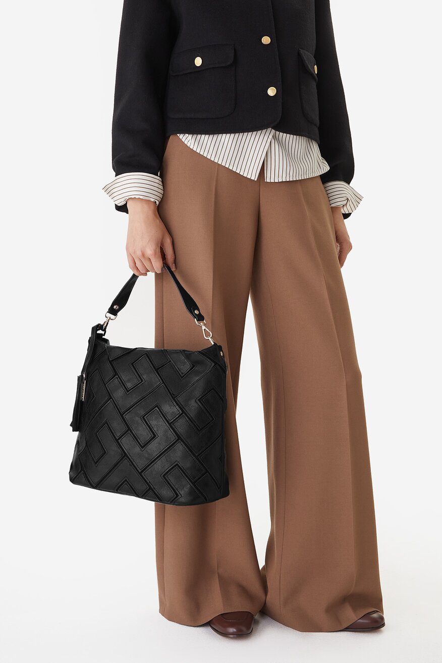 Lasocki - Duża torebka na ramię - 5906751223321