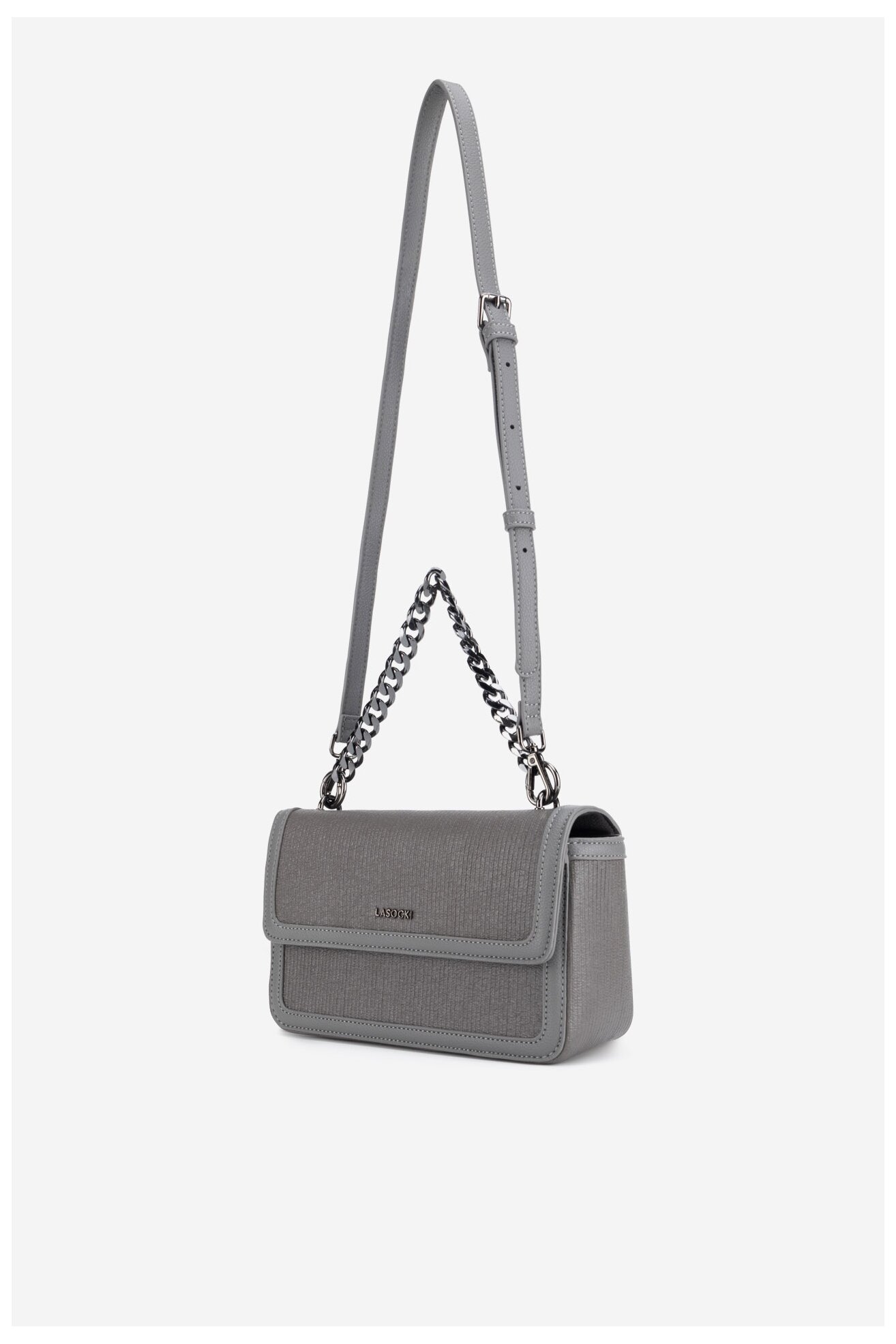 Kézitáska Lasocki LSK-B-002-06 SZÜRKE