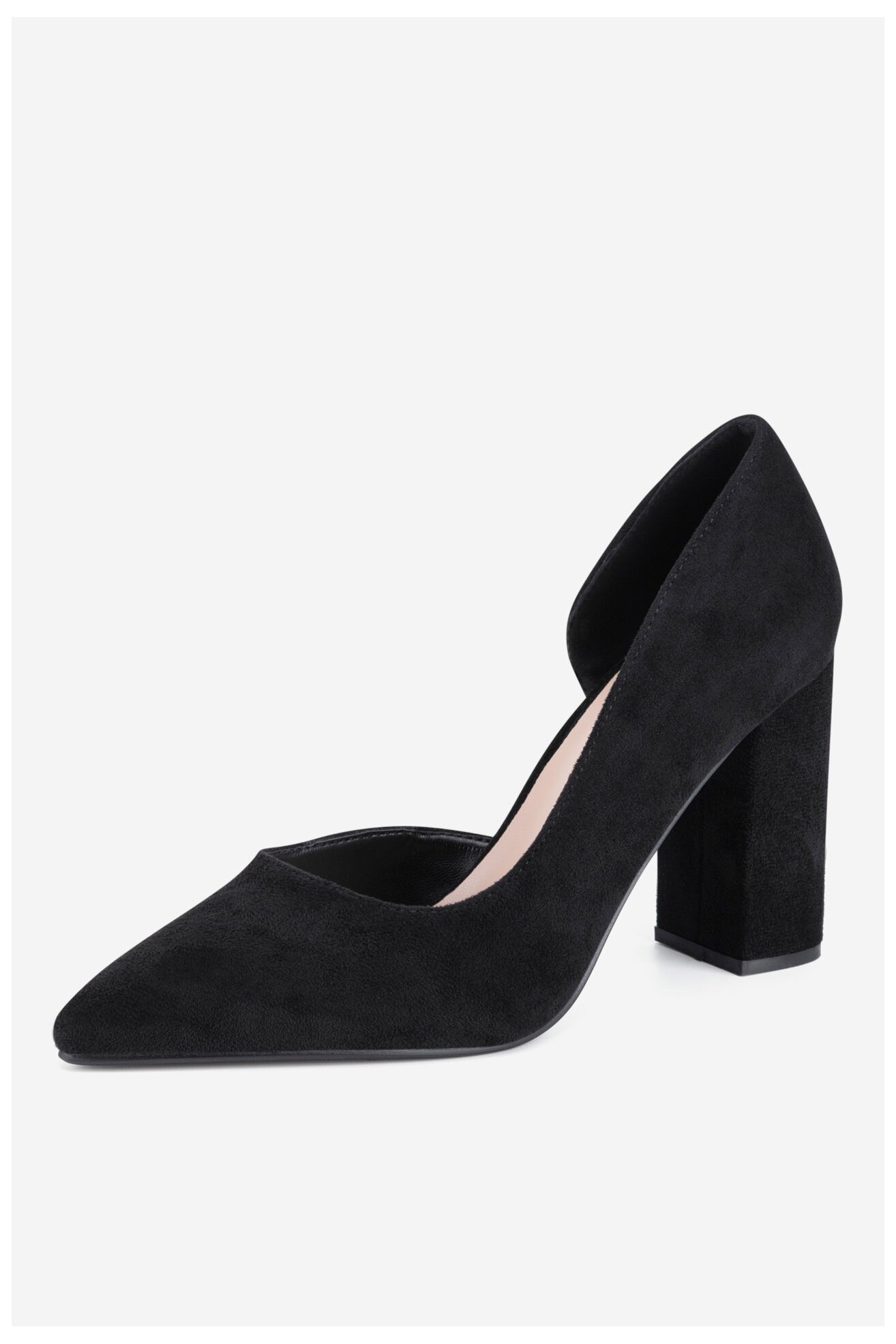 Lodičky DeeZee WSS21563-01 ČERNÁ