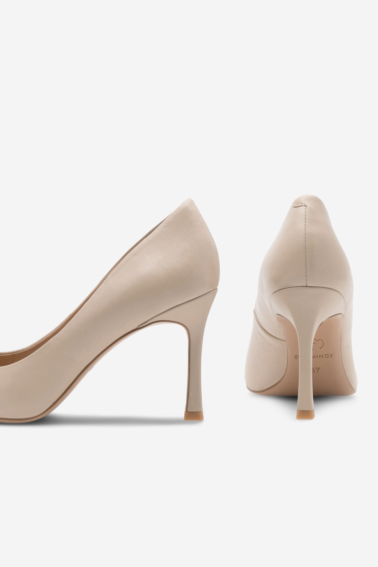 Körömcipő EVA MINGE EVORA-V1278-08-8 BÉZS