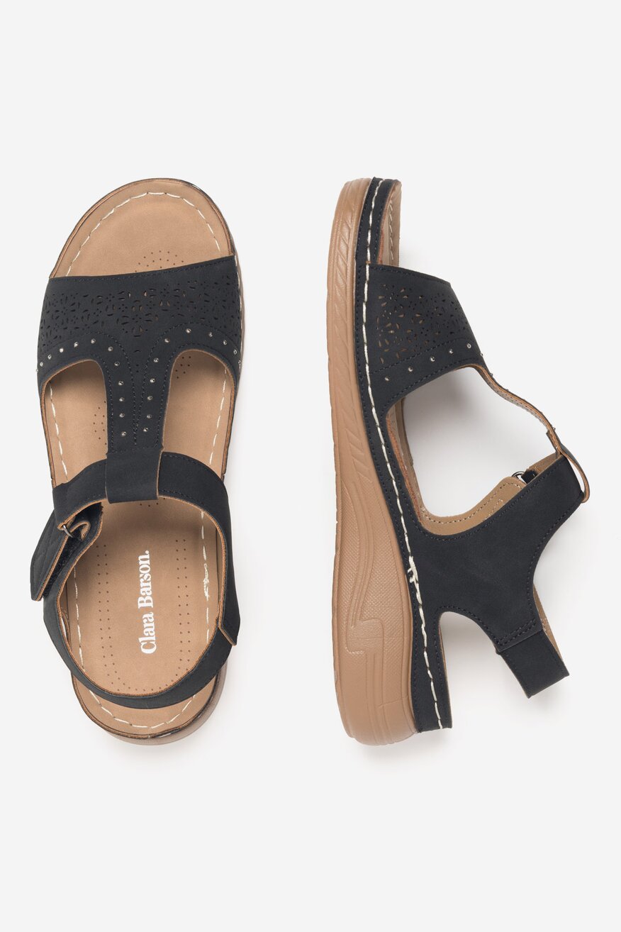 
                Szandál Clara Barson FEKETE - 5905588637318