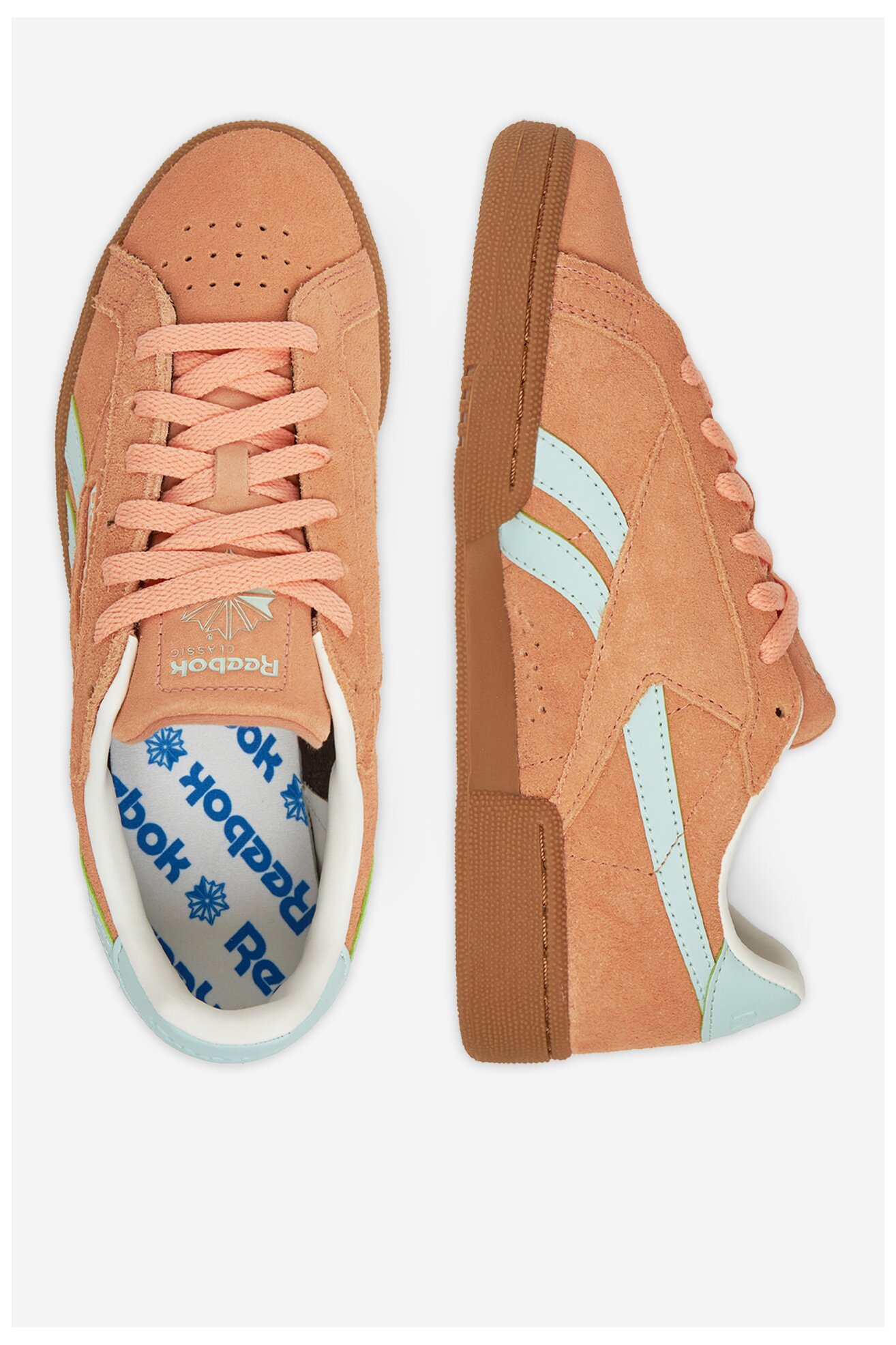 Sportovní obuv Reebok CLUB C GROUNDS UK 100220815 ORANŽOVÁ