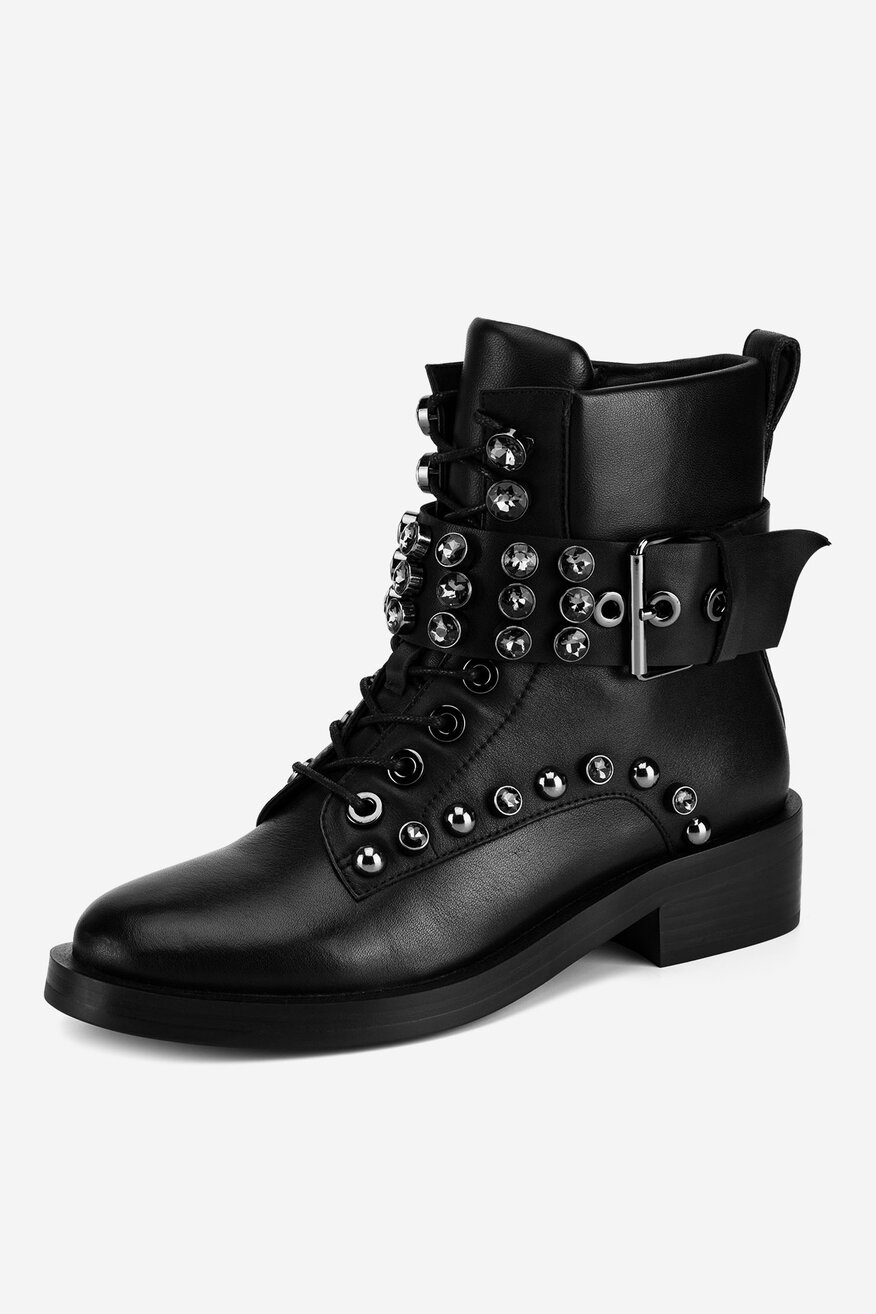 
                EVA MINGE - Trzewiki skórzane - 5905588931263