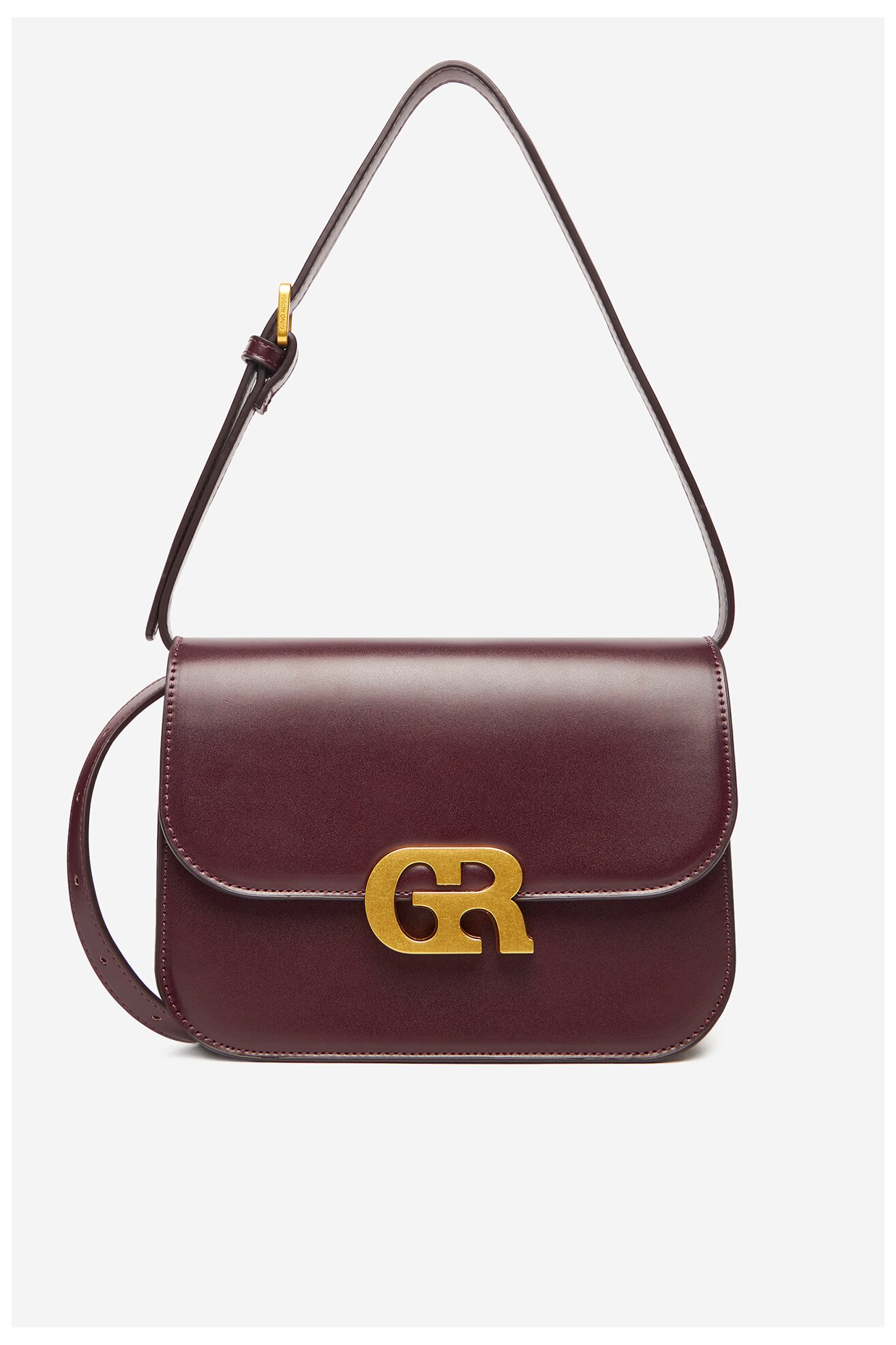 Geantă de mână Gino Rossi CEO-LINA-KQ44 GRENA ÎNCHIS