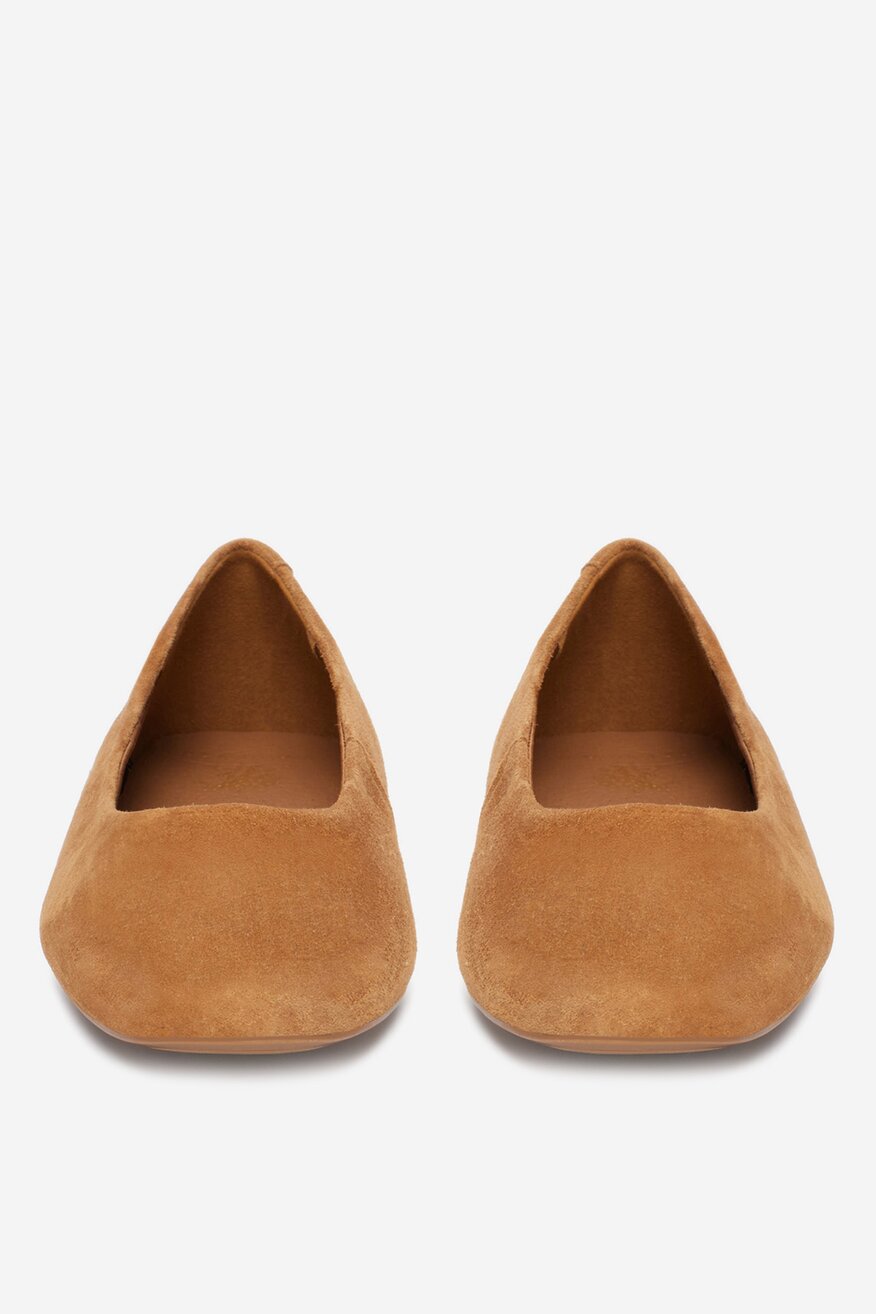 
                U.S. POLO ASSN. - Baleriny skórzane - 5906751922354