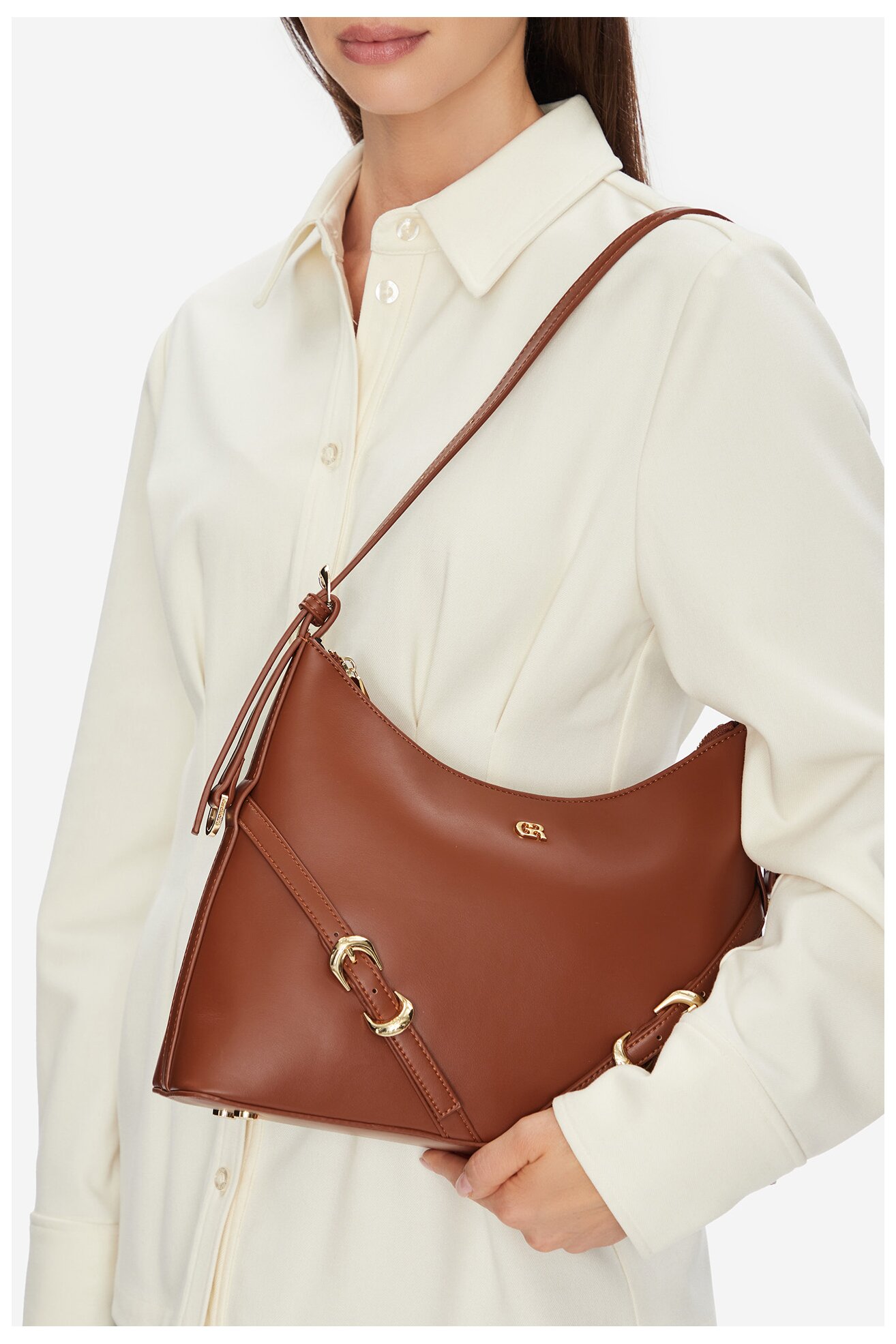 Torebka Gino Rossi C-ELIN-KQ39 Camel