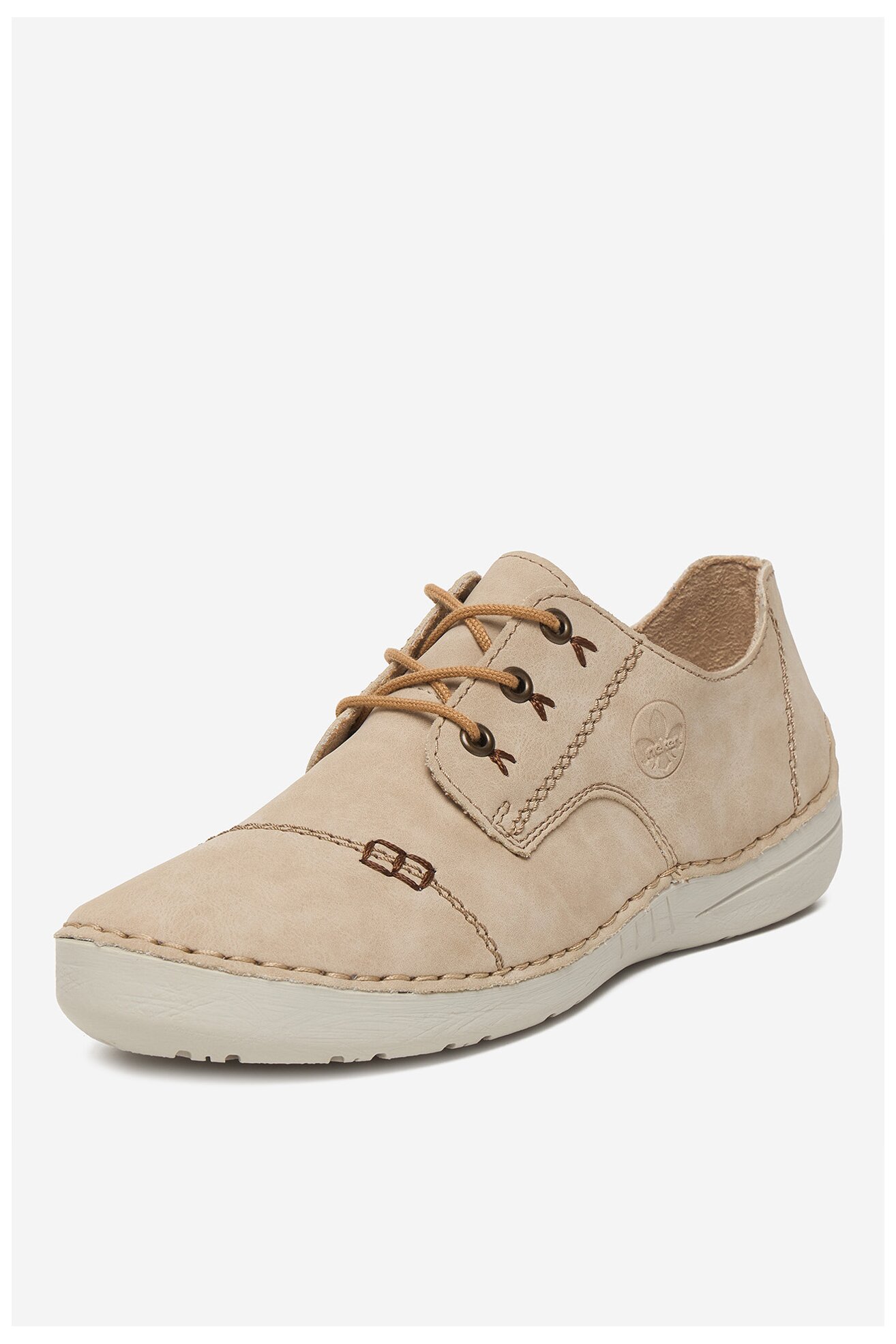 Półbuty Rieker CEO-52520-62 Beżowy jasny