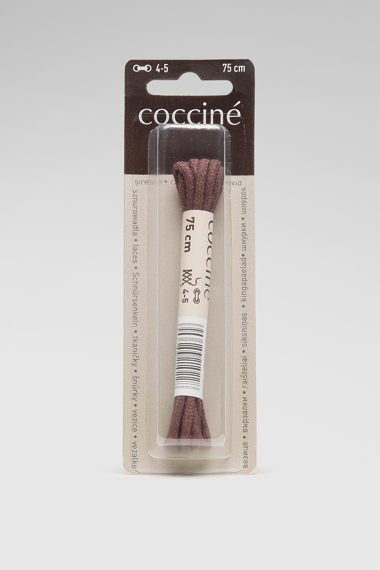 Pertle Coccine COCCINE SZNUROWADŁA 75 cm FI=2 BRAON