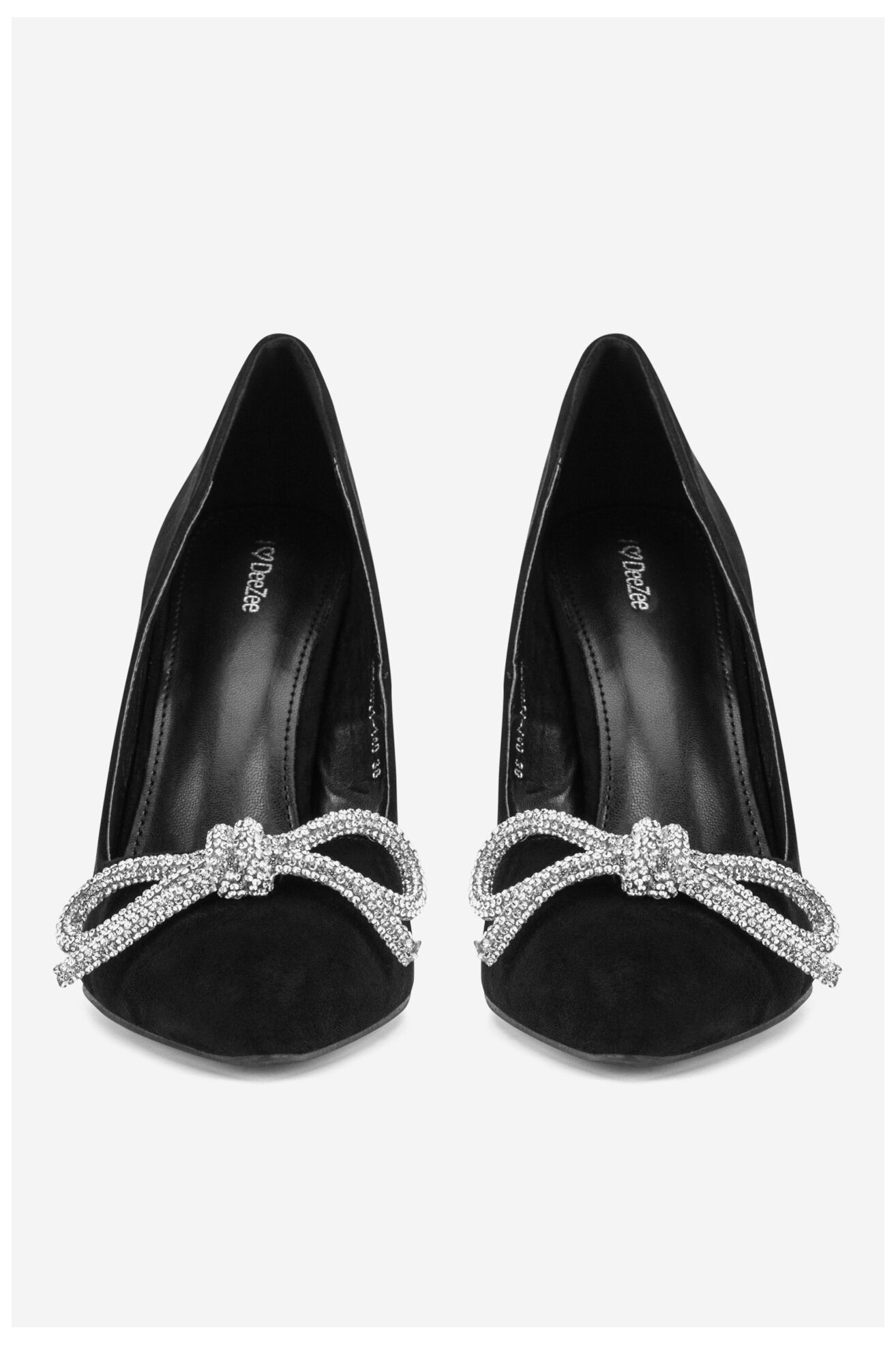 Pantofi cu toc DeeZee HT92831-140 NEGRU