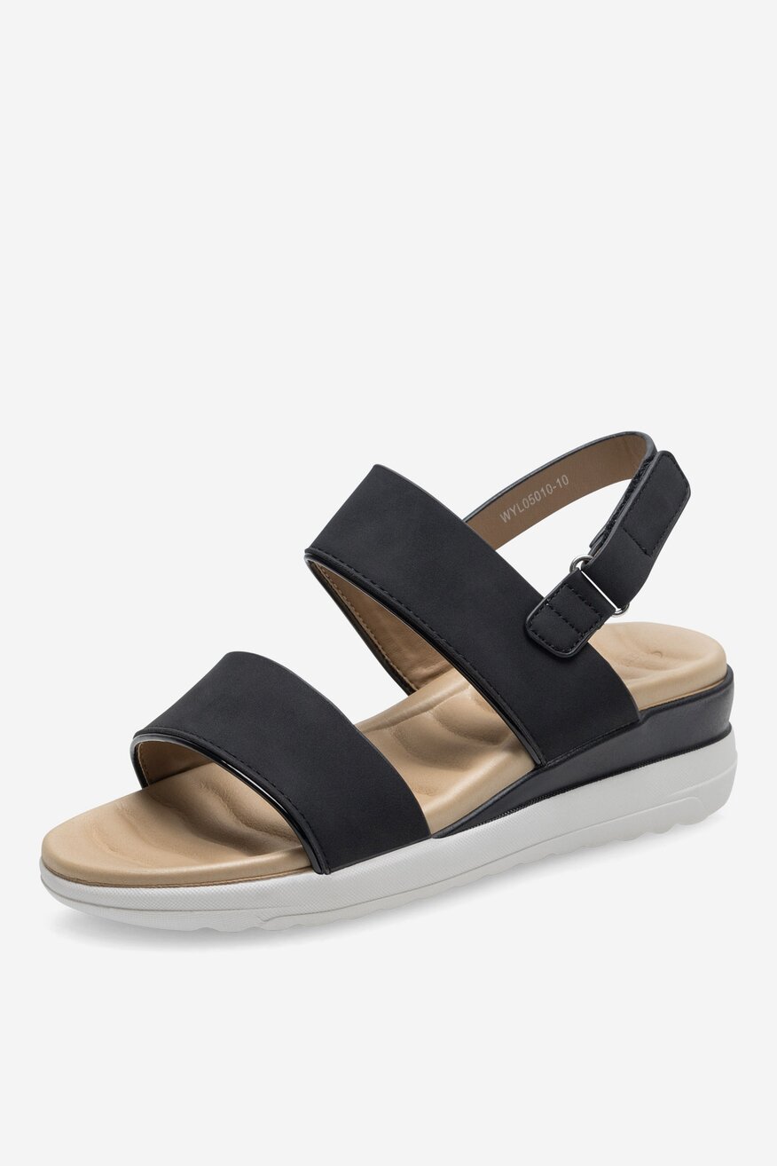 Sandály Clara Barson ČERNÁ - 5905588586784