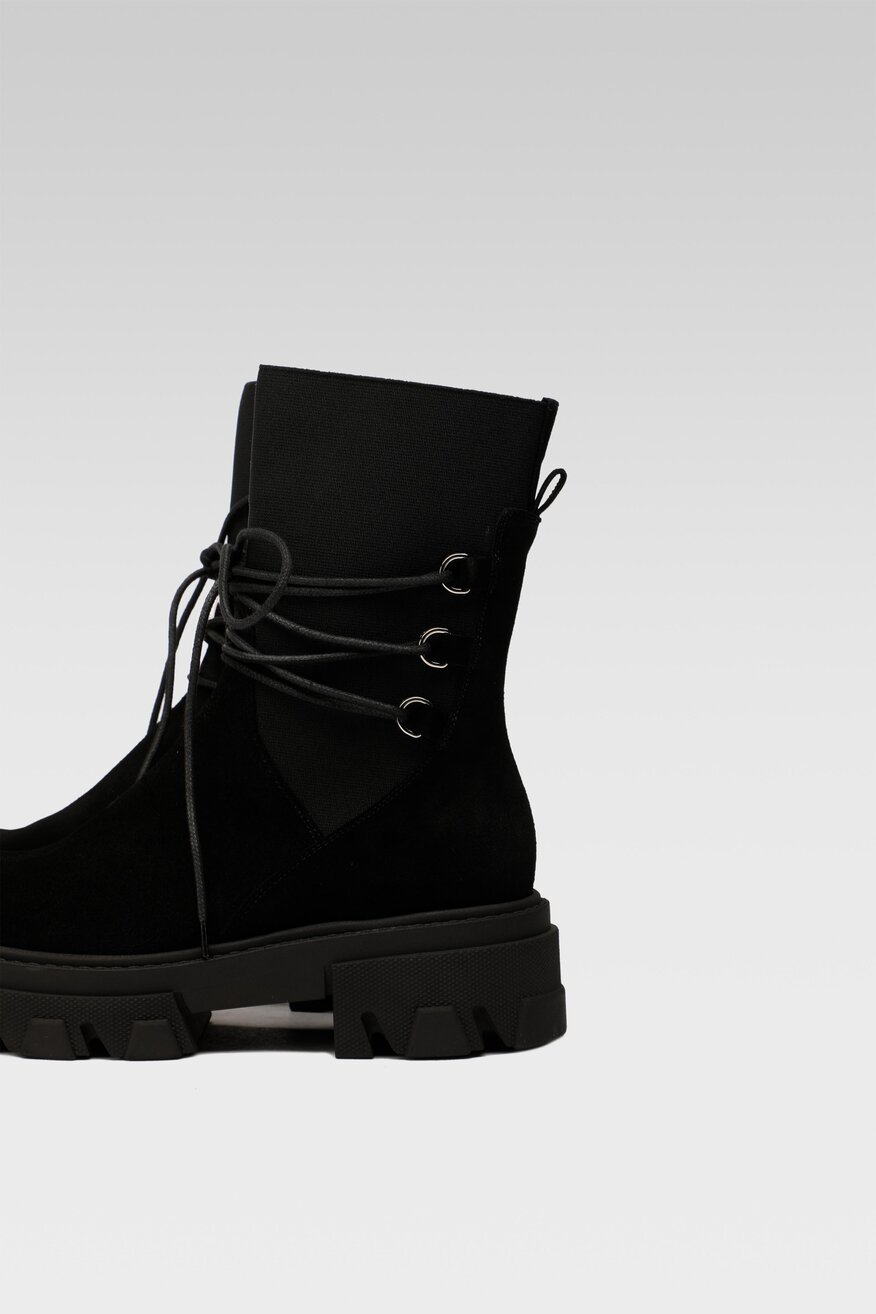 
                RAGE AGE - Botki czarne - 2230032348445